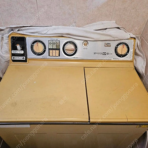 금성 백조 세탁기 wp 350B 골동품 레트로 영화