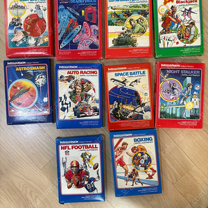 레트로 게임 카트리지 10개 (intellivision 인텔리비전)