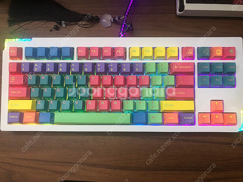 Weikav Stars80 V2 화이트 키보드 (택포)--0