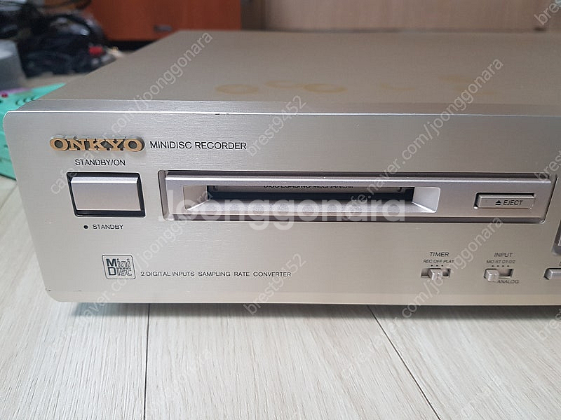 온쿄 MD-124 MD 미니디스크 녹음,재생,데크팝니다...--1