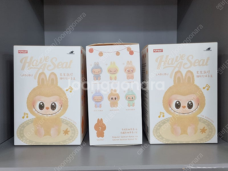 LABUBU 라부부 랜덤 피규어 라부부 키링 라부부피규...--3