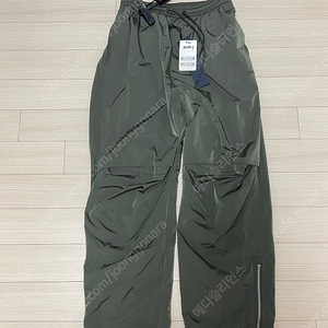 준지 나일론 로우크로치 카키 44