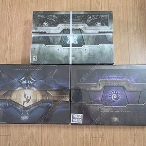 (가격인하) 스타크래프트2 한정판 3종세트 팝니다.(미개봉)