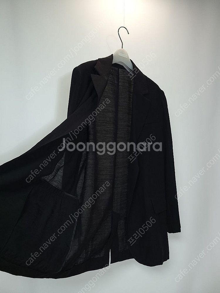 한섬 시스템 20ss 루즈핏 얇은 싱글 자켓 S 사이즈--7