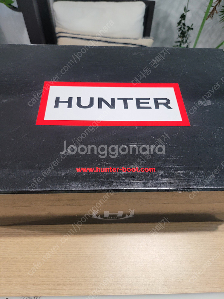 <275> 새상품 HUNTER 헌터 밀뱅크 레인부츠 방...--8