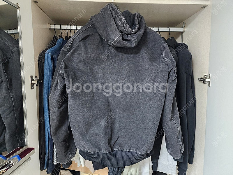 칼하트 j130 샌드스톤 블랙 M사이즈 상태 좋음--1