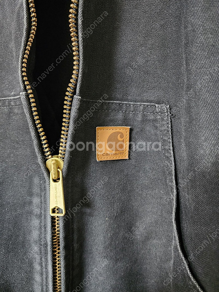 칼하트 j130 샌드스톤 블랙 M사이즈 상태 좋음--2