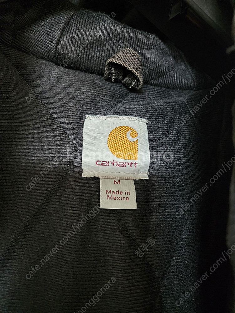 칼하트 j130 샌드스톤 블랙 M사이즈 상태 좋음--3