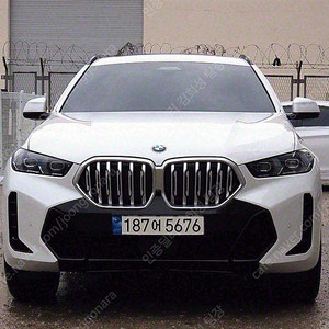 BMW X6 중고 X6 중고 흰색 2024년식 14,637km xDrive 40i M 스포츠 개인사업자 차량구매