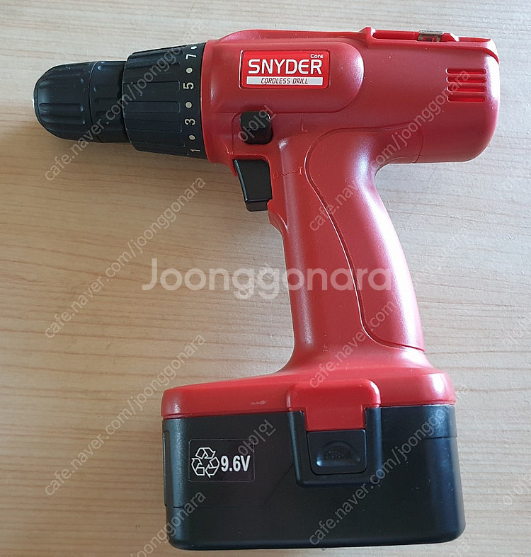 SNYDER 9.6V 전동 드릴,드라이버 (배터리 방전...--0