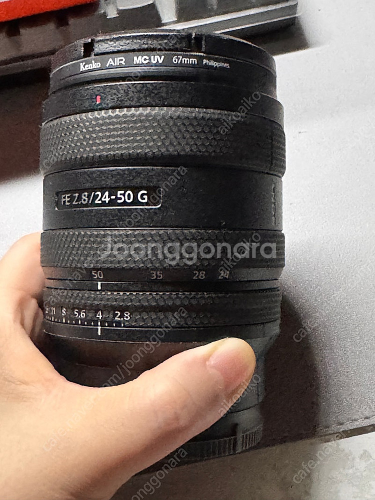 소니 24-50mm 2450g 렌즈 팝니다. - 보증 ...--2