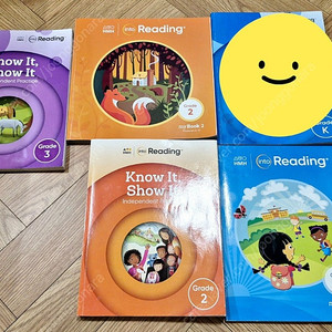 HMH Into Reading(인투리딩) Grade K, 2, 3 (4권) 판매합니다