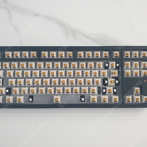 루민키80 블랙 커스텀키보드 Luminkey80 기계식키보드 TKL