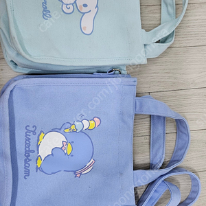 산리오 2way 캔버스 토트백 2개 일괄 택포