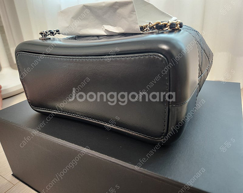 샤넬 가브리엘 백팩 스몰 블랙--7