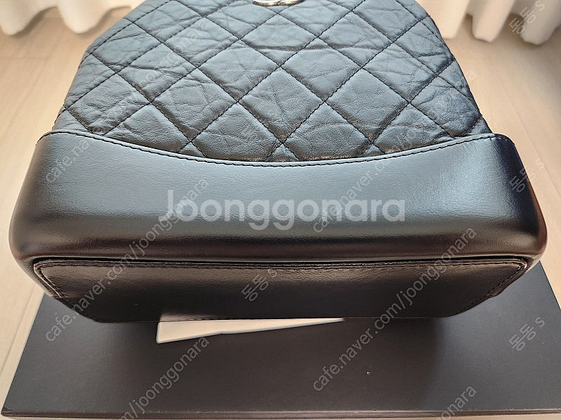 샤넬 가브리엘 백팩 스몰 블랙--9