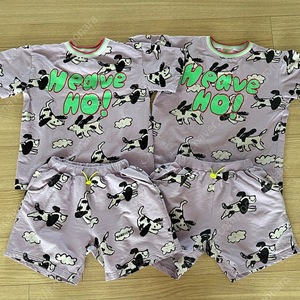 쌍둥이딸둥이 베베베베 셋업 xl