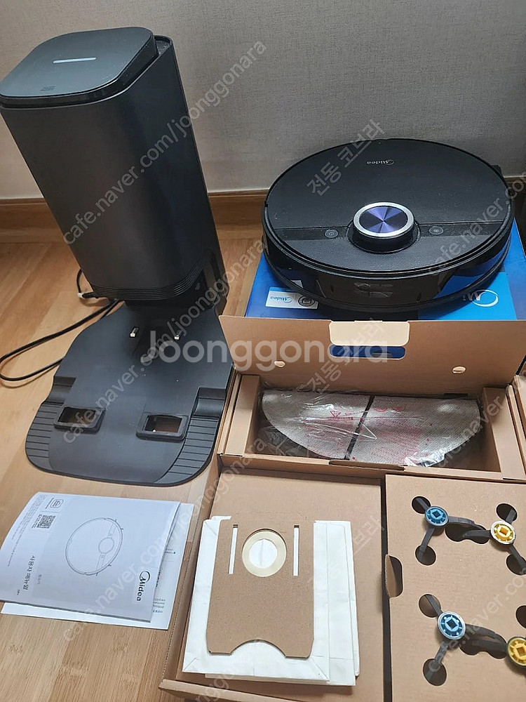 미디어 무선 물걸레 로봇 청소기 S8+ (5회사용,a/...--0