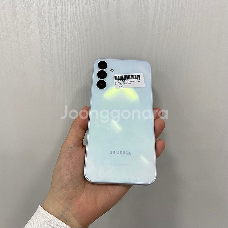 103428 갤럭시A15 128기가 라이트블루 팝니다 ...--2
