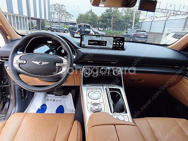 제네시스 GV80 중고 GV80 회색 2020년식 가솔...--8