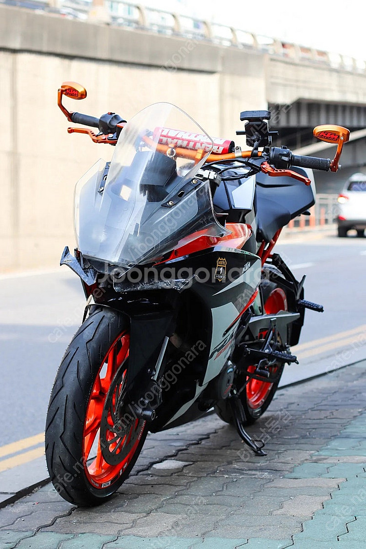 rc390 ktm 2018년식 ABS모델 아크라정품구변...--2