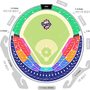 7월6일(일) 두산 vs kt 김재호 은퇴식 3루 오렌지석 2연석