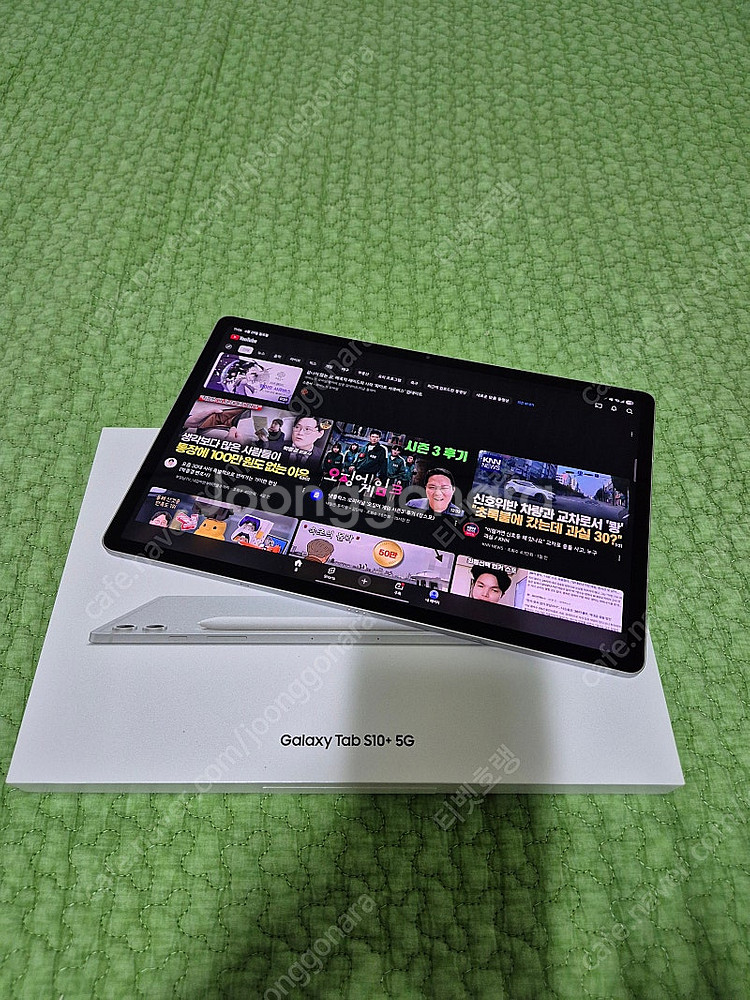 갤럭시탭S10플러스 5g 256g 실버 SM-X826--0