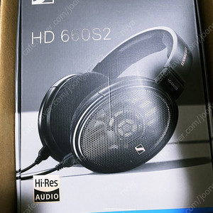 젠하이저 오픈형 하이엔드 오디오필 유선 헤드폰 HD-660S2 블랙 미사용 새제품