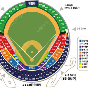 [ 김재호 은퇴식 ] 두산 KT 네이비석 2/4연석 7월6일 양도(7/6) 두산베어스 응원단석 응원석 네이비 4연석