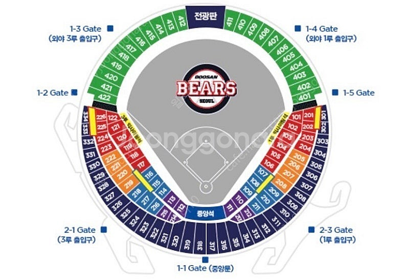 7월6일 두산 KT 천유 은퇴식 3루블루 4연석판매--0