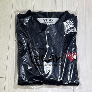 꼼데가르송 네이비 PK카라티 XL