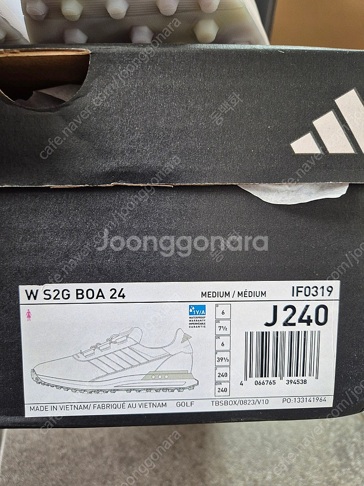 아디다스 W S2G BOA 24 골프화 새상품입니다--5