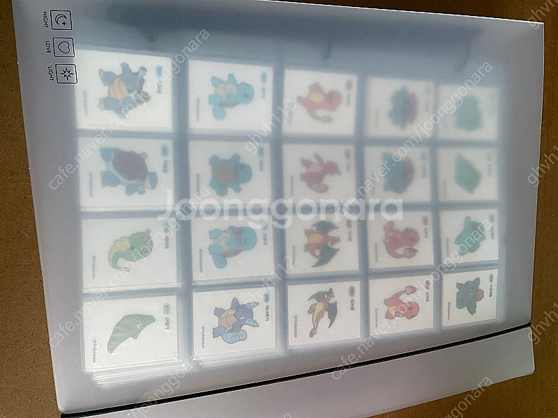포켓몬 띠부씰 3자리 완성--4