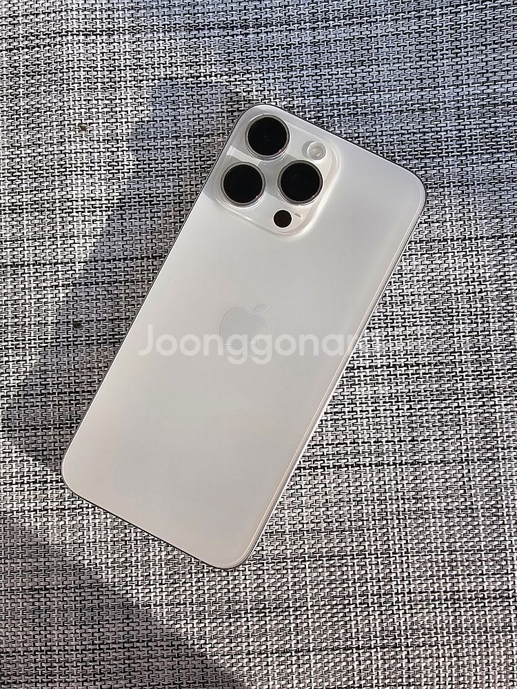 (최저가) 아이폰15프로맥스 256G 화이트 배터리91...--1