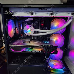 광주) 5800X3D X570 어마 3080TI 슈프림 컴퓨터 본체 PC
