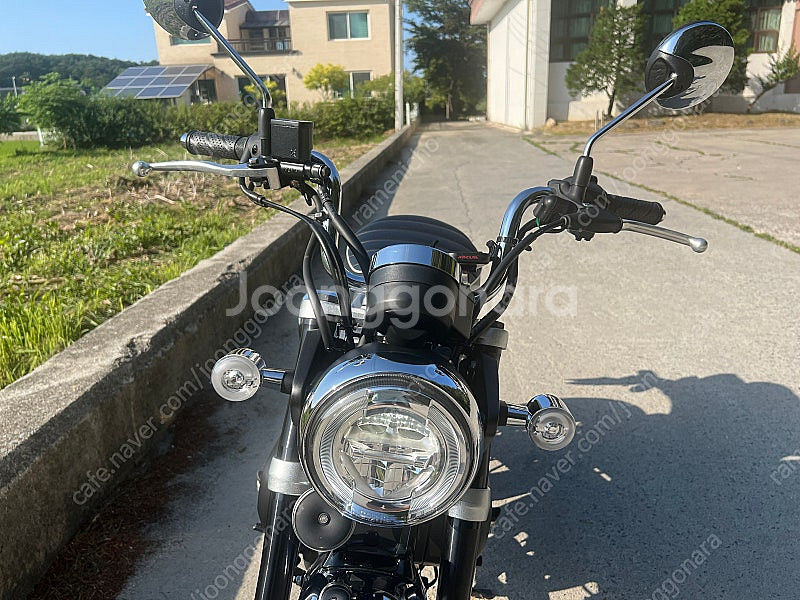 22년식 몽키125 블랙 190km 주행 신차급 팝니다...--5