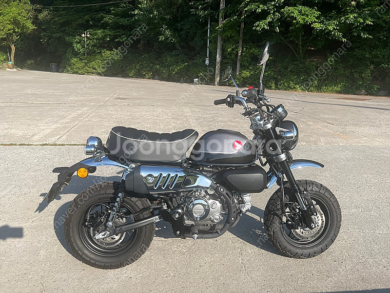 22년식 몽키125 블랙 190km 주행 신차급 팝니다...--6