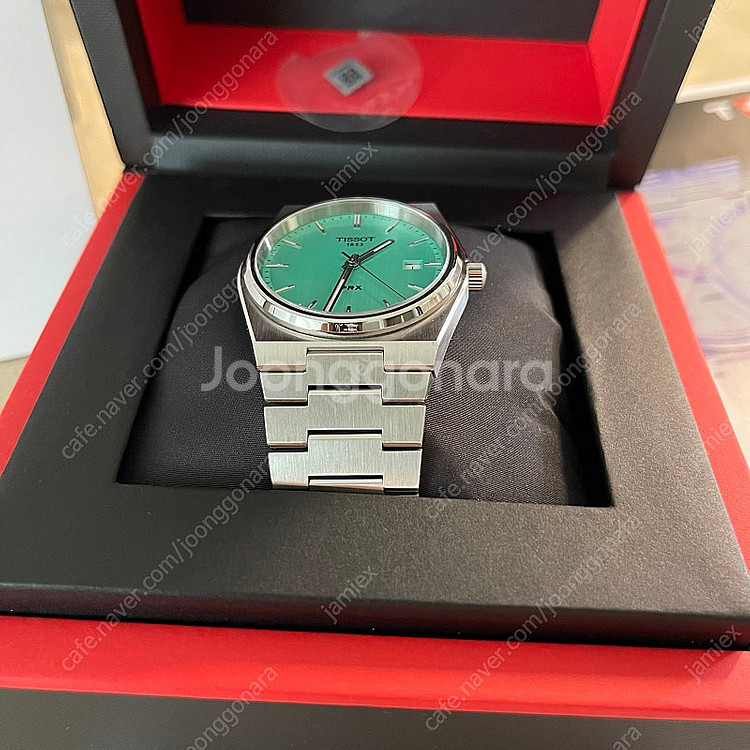 티쏘 Prx 40mm 민트색--1