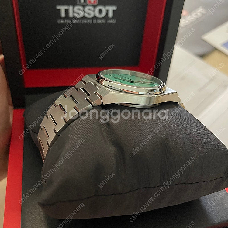 티쏘 Prx 40mm 민트색--2