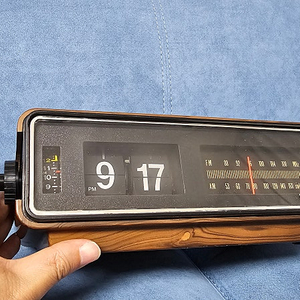 파나소닉 Flip clock 라디오(FM/AM)