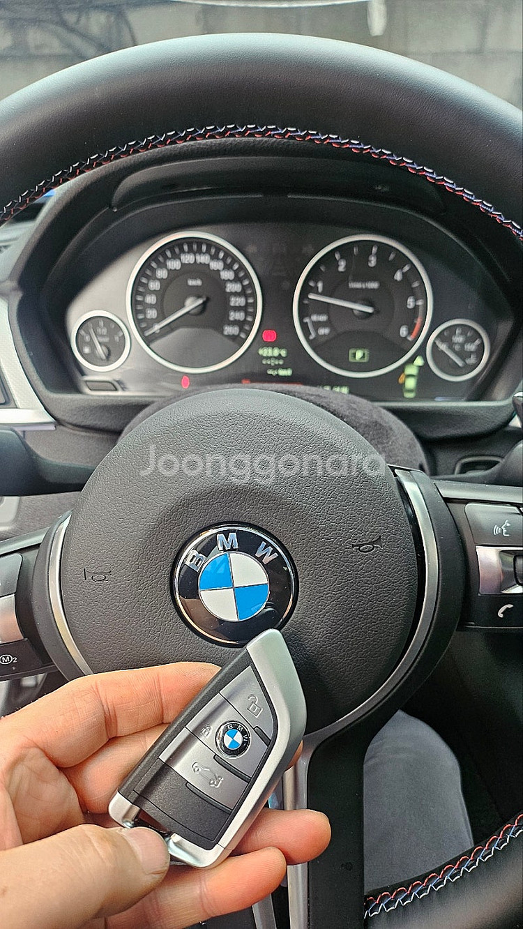 [BMW 3시리즈 F바디] 올키 분실 → 스마트키 2E...--2