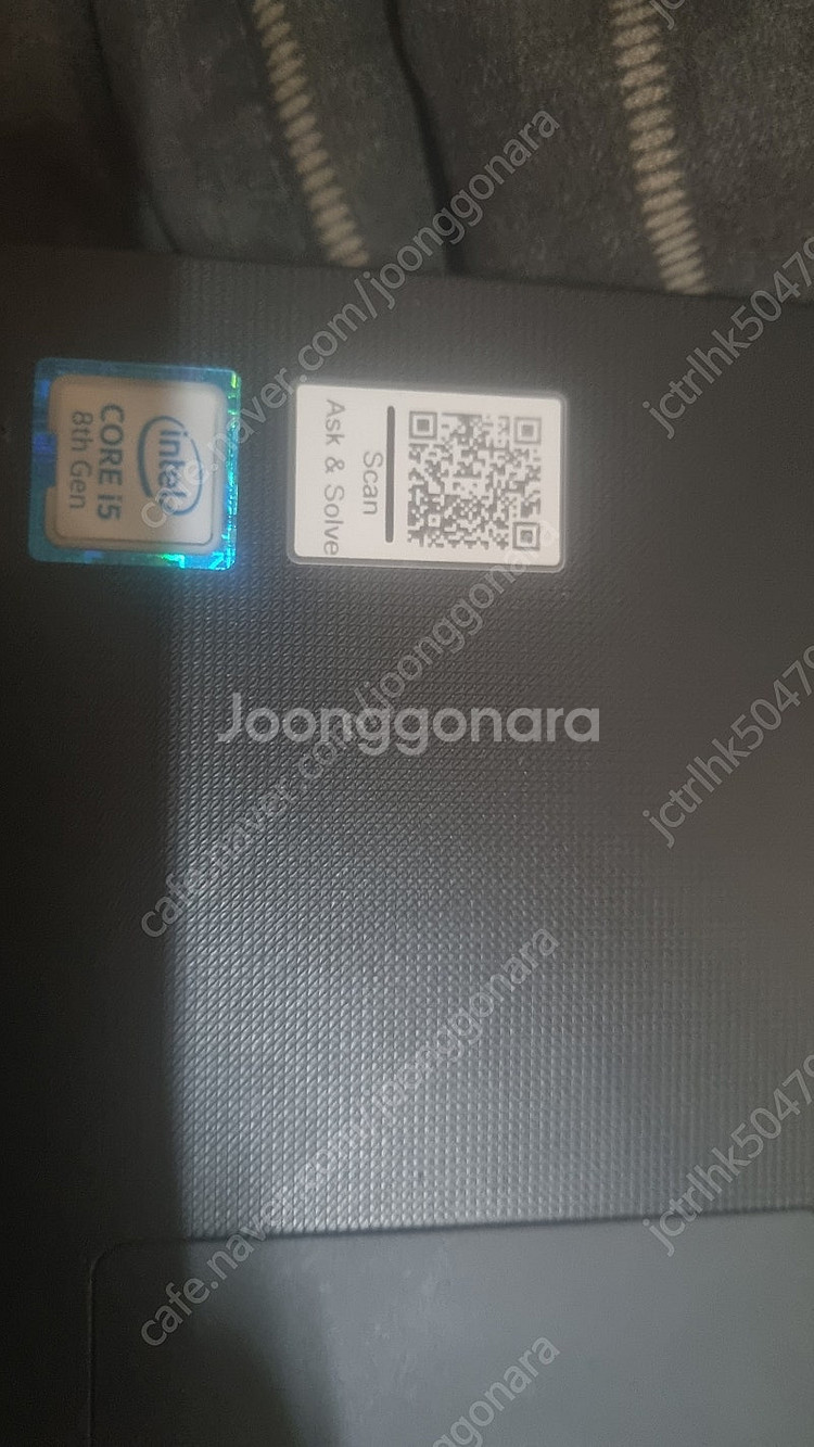 Lenovo i5-8세대 노트북 팝니다 부품용--1