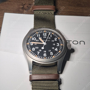 해밀턴 카키필드 메카니컬 42mm + 브레이슬릿