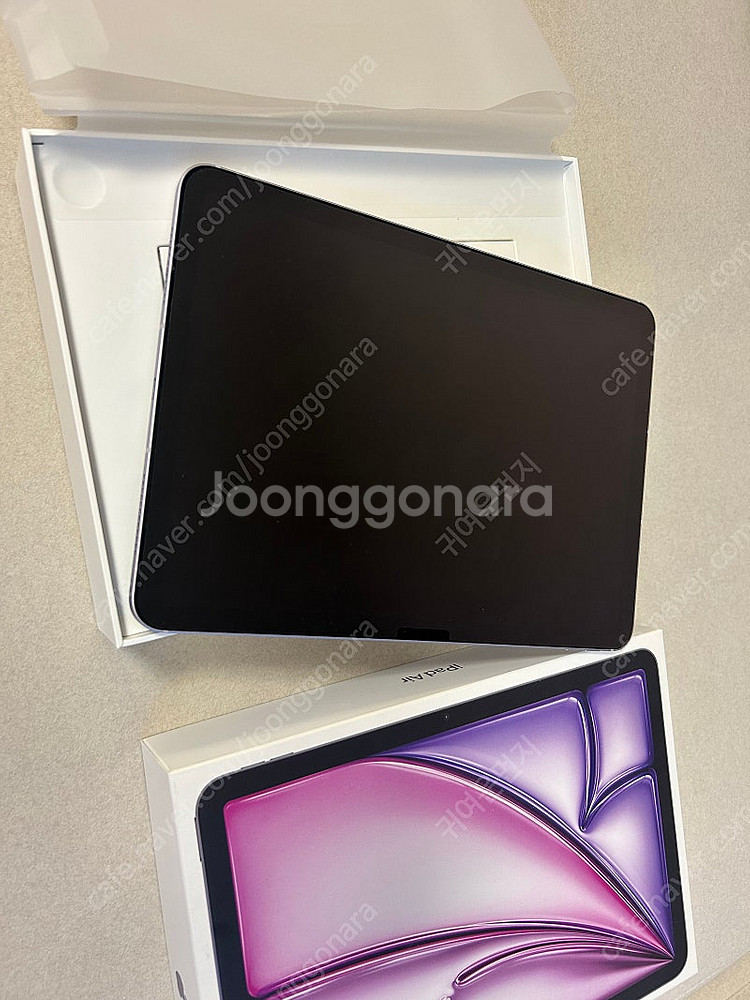 아이패드 에어11 6세대 퍼플 128GB 셀룰러 (새상...--0