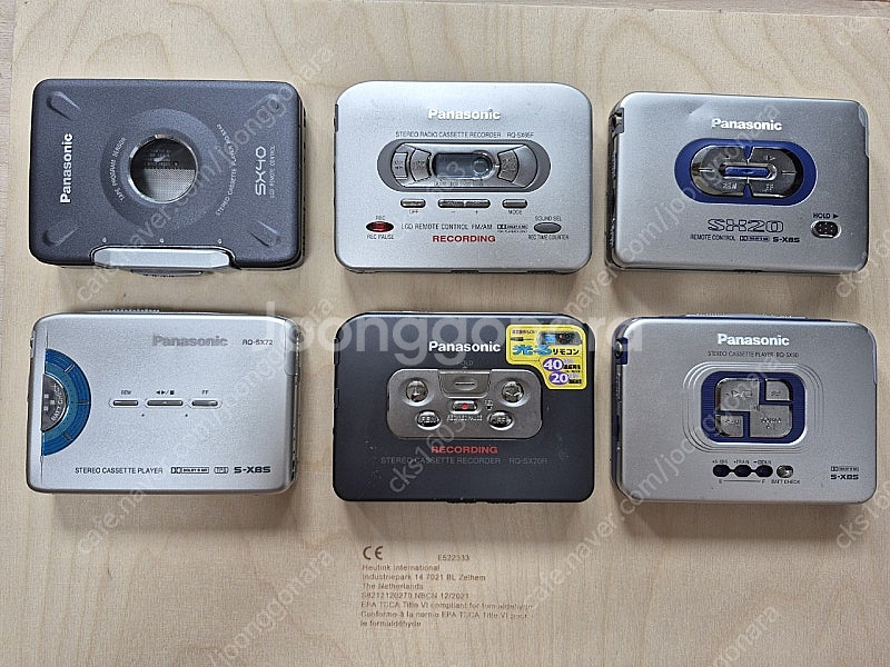 PANASONIC 워크맨 RQ-SX40 외 5점 정크기...--0