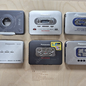 PANASONIC 워크맨 RQ-SX40 외 5점 정크기기 판매합니다.