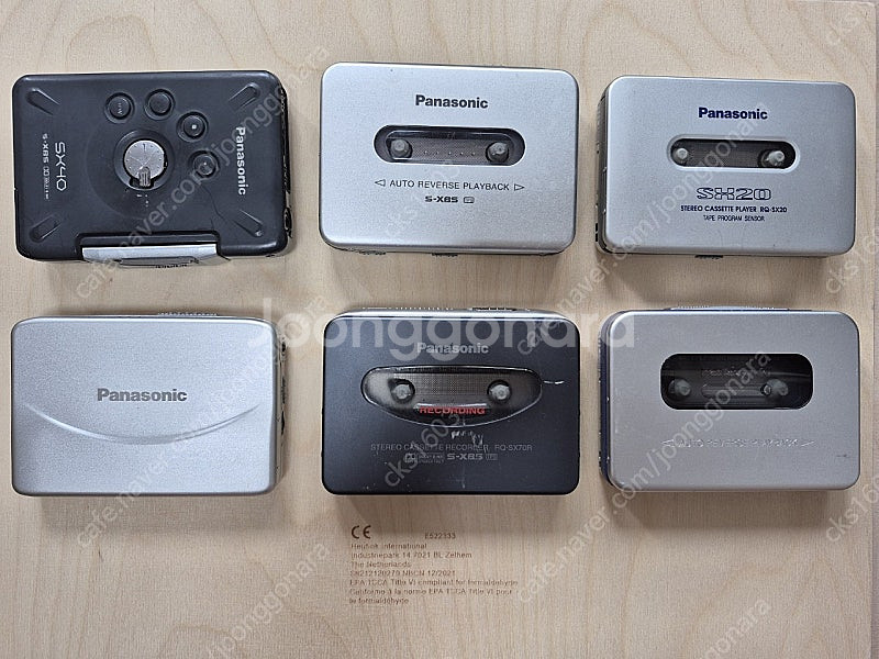 PANASONIC 워크맨 RQ-SX40 외 5점 정크기...--1
