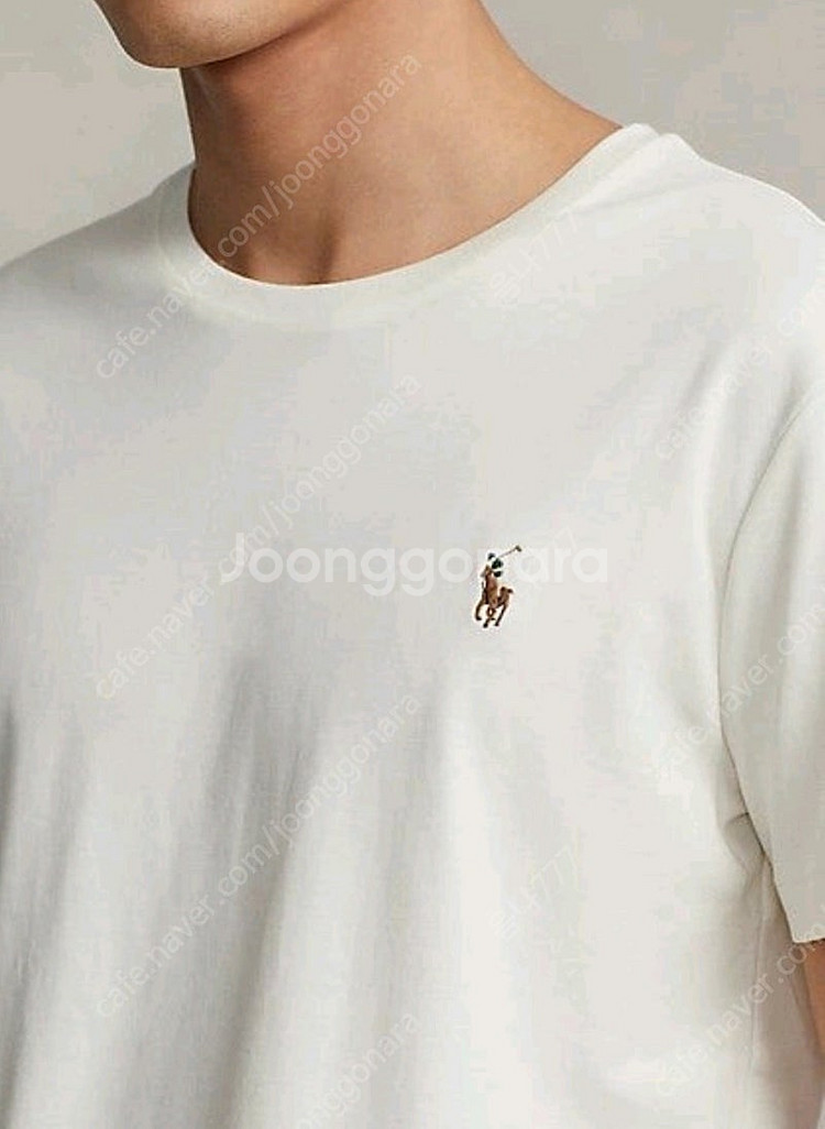 새상품 정품 폴로 랄프로렌 피마코튼 멀티포니 라운드 반...--7