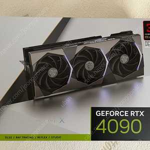 [24년7월구매] MSI RTX4090 슈프림 그래픽카드 판매합니다.