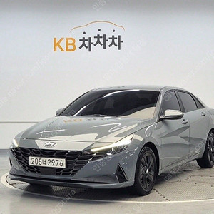 아반떼 중고차 아반떼 하이브리드 중고 차 회색 2021년식 모던 수원중고차